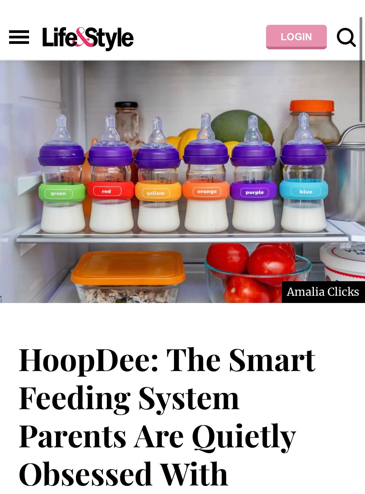 🍼 HoopDee Featured in Life + Style Magazine — What That Means for Busy Parents