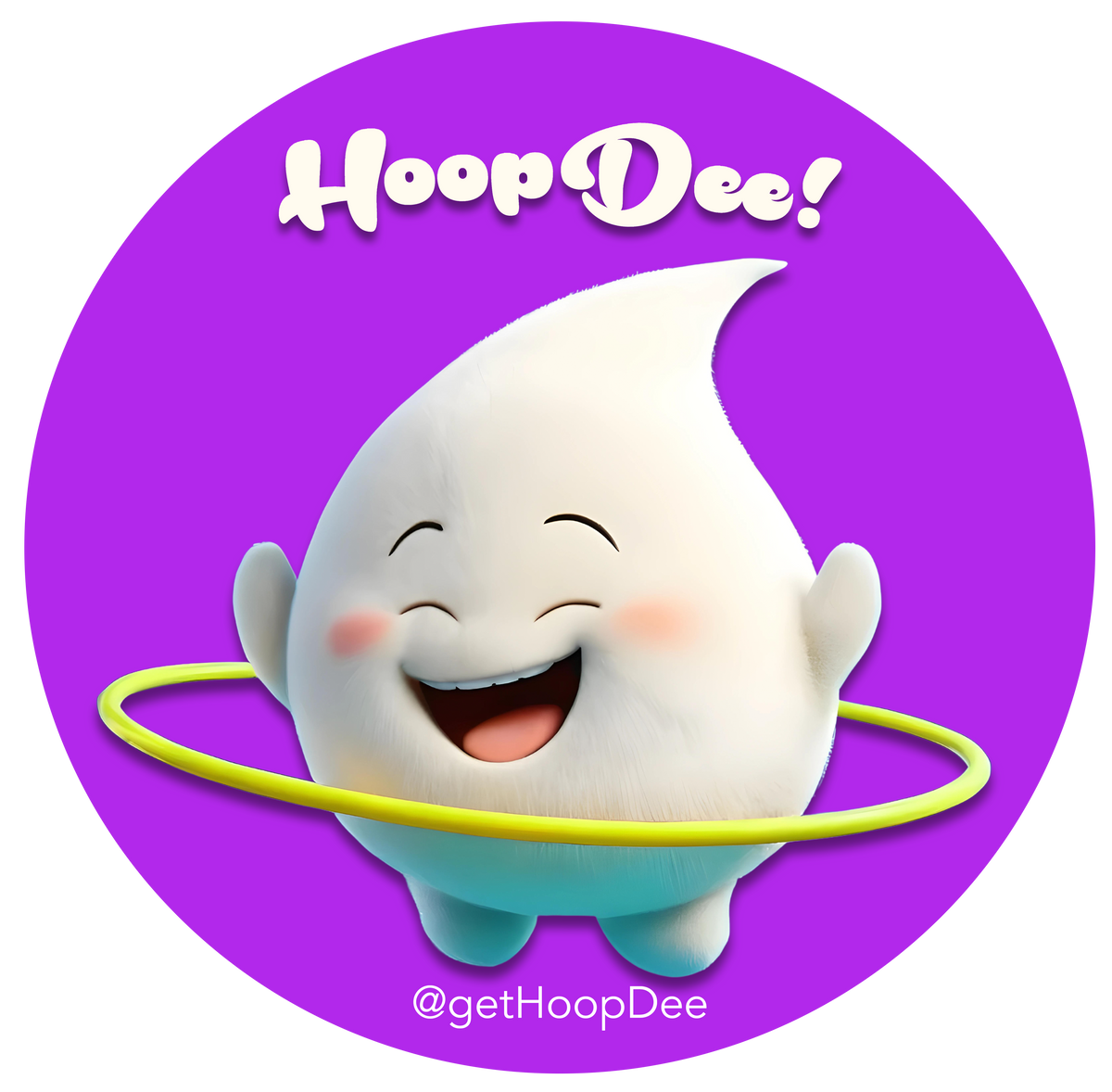 HoopDee Sticker